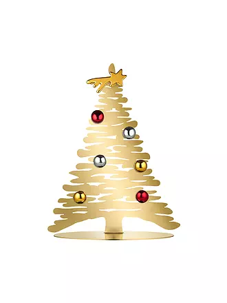 ALESSI | Weihnachtsschmuck Baum Bark | gold