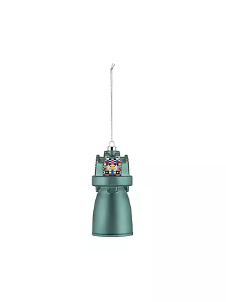 ALESSI | Weihnachtsschmuck BELL 12m Petrol/Dek. | beere