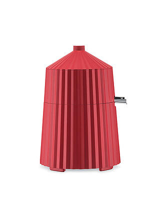 ALESSI | Zitruspresse Plisse Weiss MDL07/W | rot