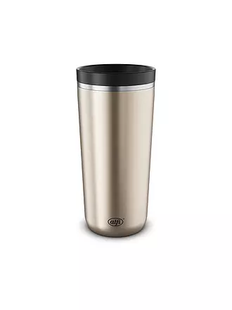 ALFI | Coffee to go-Becher 0,38l MUG PRO Matt Schwarz | beige