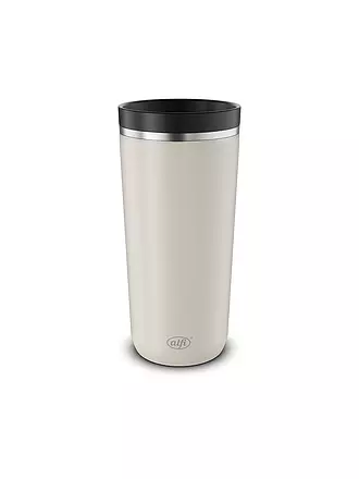 ALFI | Coffee to go-Becher 0,38l MUG PRO Matt Schwarz | beige