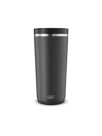ALFI | Coffee to go-Becher 0,38l MUG PRO Matt Schwarz | silber