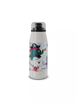 ALFI | Isolierflasche - Thermosflasche Kids 0,35l Crazy Dinos | weiss