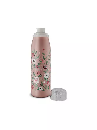 ALFI | Isolierflasche - Thermosflasche Kids 0,5l Leaves | rosa