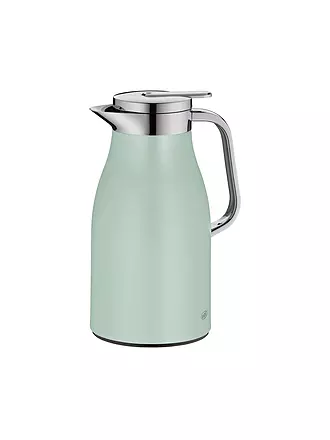 ALFI | Thermoskanne - Isolierkanne 1l SKYLINE Pastel Mint Matt | weiss