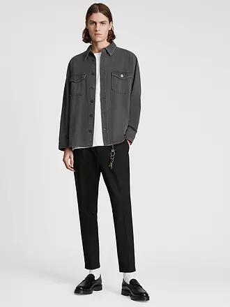 ALLSAINTS | Hose Slim Fit 7/8 Tallis | schwarz