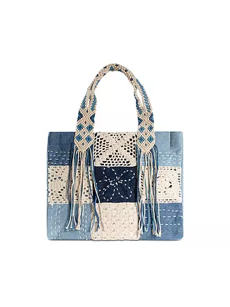 ANOKHI | Tasche - Tote Bag BOOK TOTE Large | hellblau