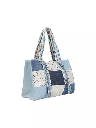 ANOKHI | Tasche - Tote Bag BOOK TOTE Large | hellblau