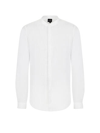 ARMANI EXCHANGE | Leinenhemd Regular Fit | weiss