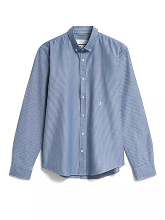 ARMEDANGELS | Hemd Casual Fit QUAASA STRIPES | weiss