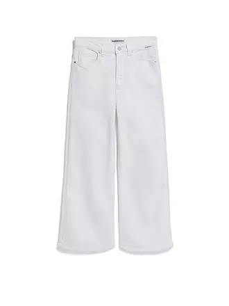 ARMEDANGELS | Jeans Wide Leg 7/8 MURLIAA CROPPED | weiss