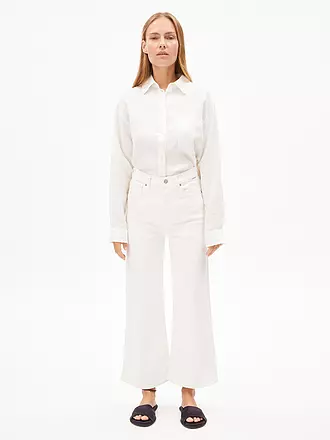 ARMEDANGELS | Jeans Wide Leg 7/8 MURLIAA CROPPED | weiss