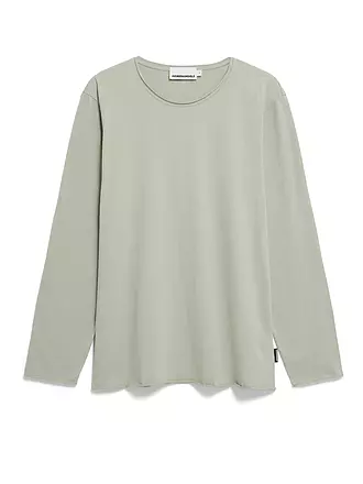 ARMEDANGELS | Langarmshirt MAARKOS | hellgrün