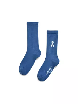 ARMEDANGELS | Socken SAAMUS BOLD oatmilk lavender | blau
