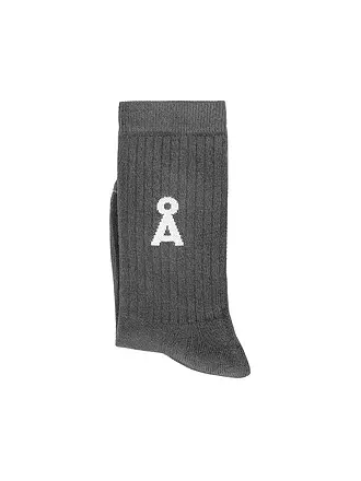 ARMEDANGELS | Socken SAAMUS BOLD seagreen | grau