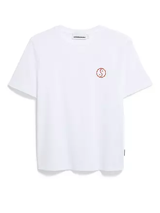 ARMEDANGELS | T-Shirt LUALAA FLOWER | weiss