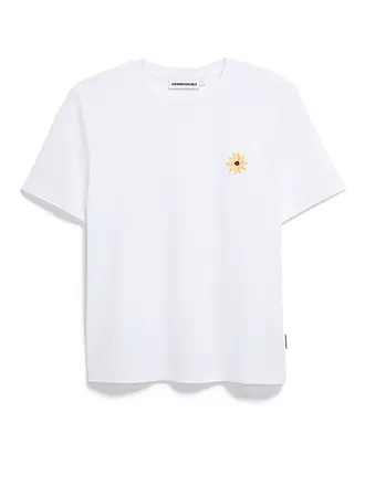 ARMEDANGELS | T-Shirt LUALAA FLOWER | weiss