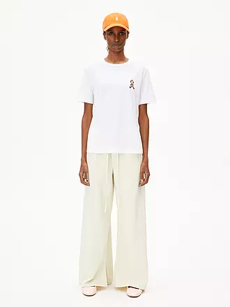 ARMEDANGELS | T-Shirt LUALAA FLOWER | weiss