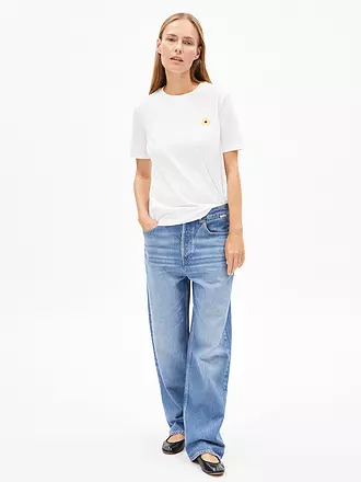 ARMEDANGELS | T-Shirt LUALAA FLOWER | weiss