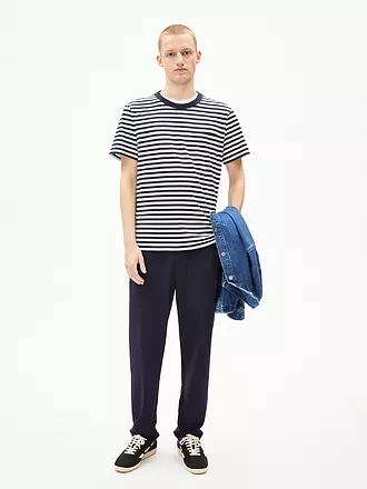 ARMEDANGELS | T-Shirt MAARKOS POCKET | blau