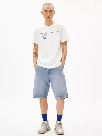 ARMEDANGELS | T-Shirt MAARKOS WIKIPEDIA | blau