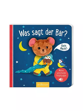 ARS EDITION VERLAG | Buch - Meine sprechende Fingerpuppe: Was sagt der Bär? | keine Farbe