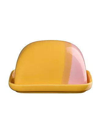 ASA SELECTION | Butterdose klein JOY 11x9x6cm Black Currant Smoothie | gelb