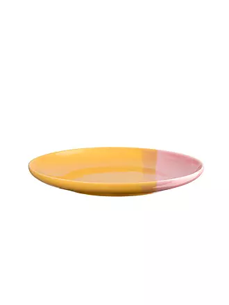 ASA SELECTION | Dessertteller JOY 22cm Blueberry Smoothie | gelb