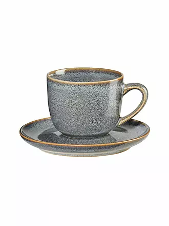 ASA SELECTION | Espressotasse mit Untertasse 0,09l  Saisons  Denim | grün