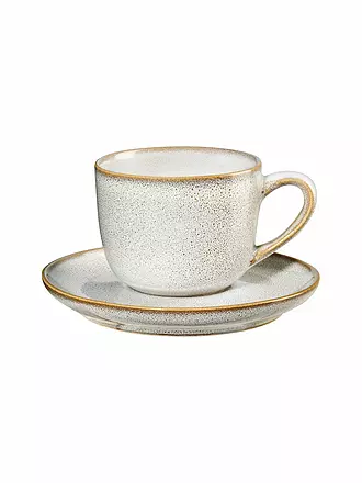 ASA SELECTION | Espressotasse mit Untertasse 0,09l  Saisons  Denim | beige