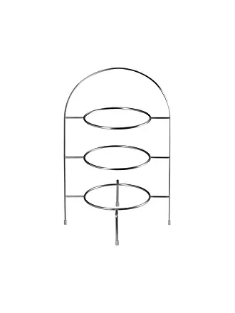 ASA SELECTION | Etagere 3-stufig 27x49cm schwarz | silber