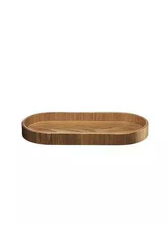 ASA SELECTION | Holztablett oval 23x11cm Weidenholz Braun | braun