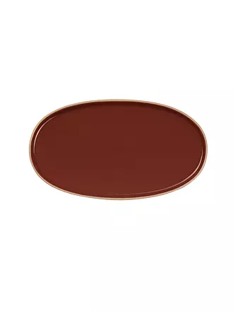 ASA SELECTION | Platte oval 25,5x16cm SEMANA Herb | rot