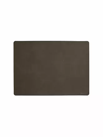 ASA SELECTION | Tischset Soft Leather 46x33cm Amber | braun