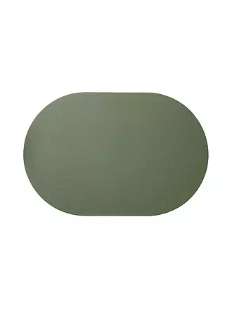 ASA SELECTION | Tischset oval 49,5 x 33cm Emerald | schwarz