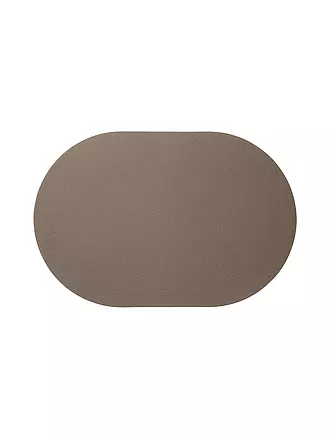 ASA SELECTION | Tischset oval 49,5 x 33cm Emerald | braun