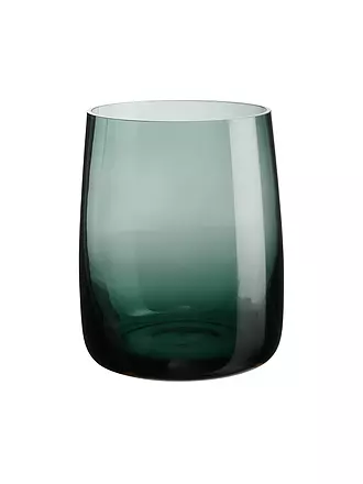 ASA SELECTION | Vase - Windlicht AJANA 18cm Amber | dunkelgrün
