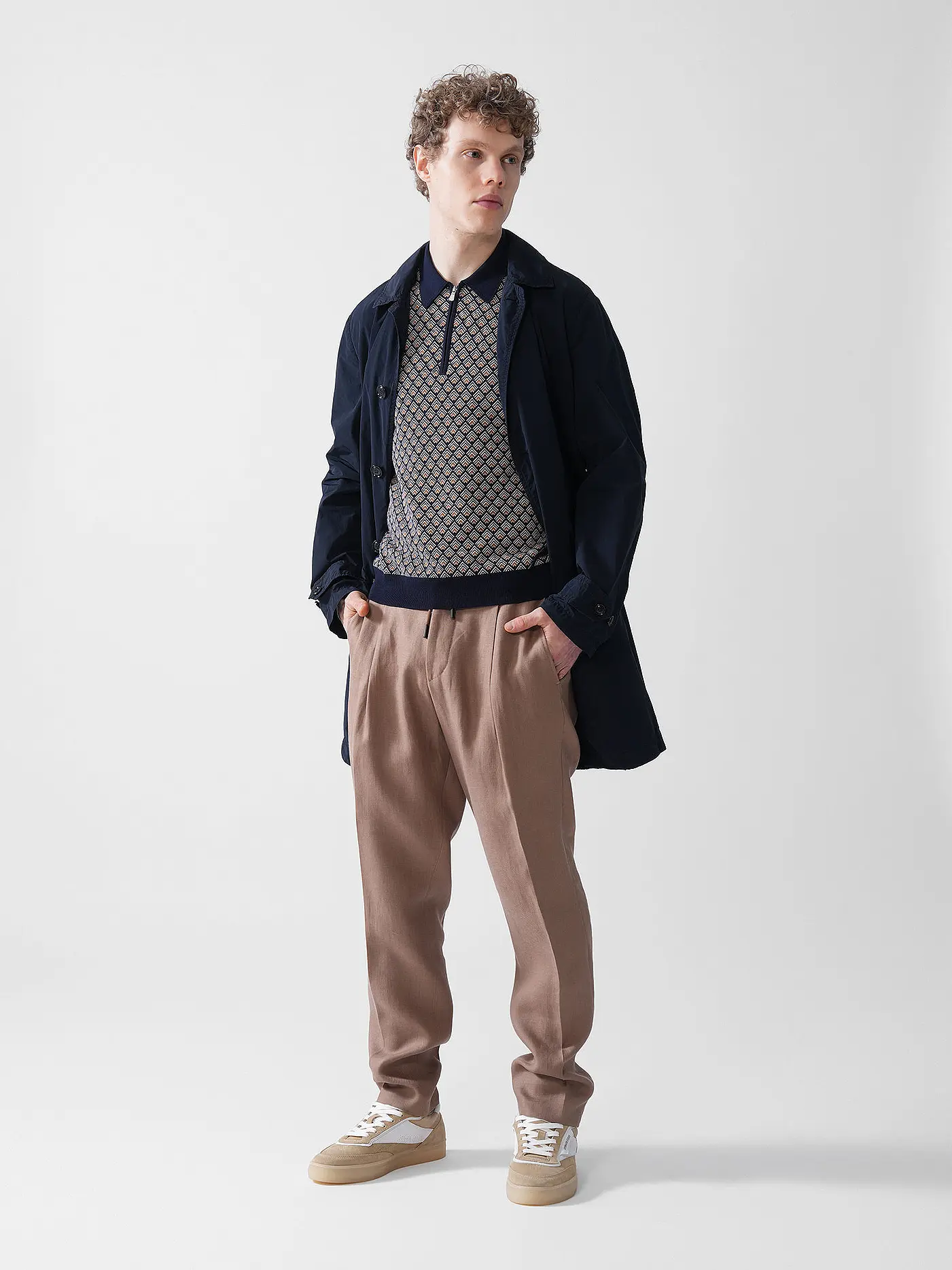 ASPESI | Fieldjacket | dunkelblau