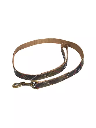BARBOUR | Hunde Leine Tartan | olive