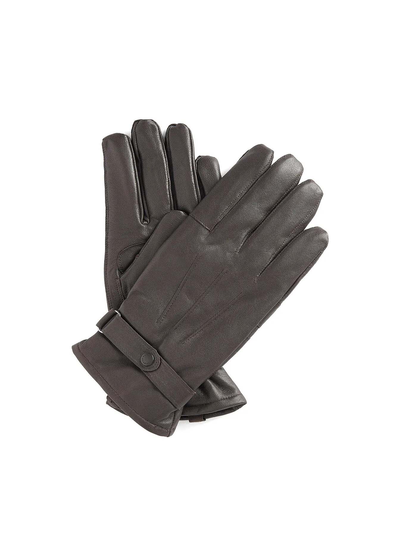 BARBOUR | Lederhandschuhe | braun