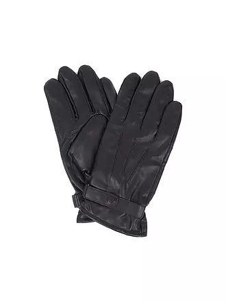 BARBOUR | Lederhandschuhe | braun