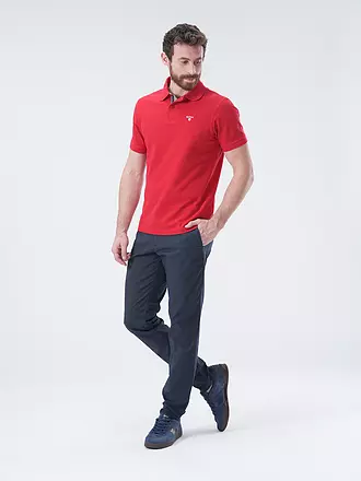 BARBOUR | Poloshirt Regular Fit | rot