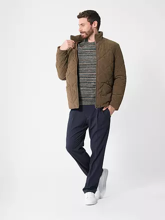 BARBOUR | Pullover PATELEY STRIPED | grau