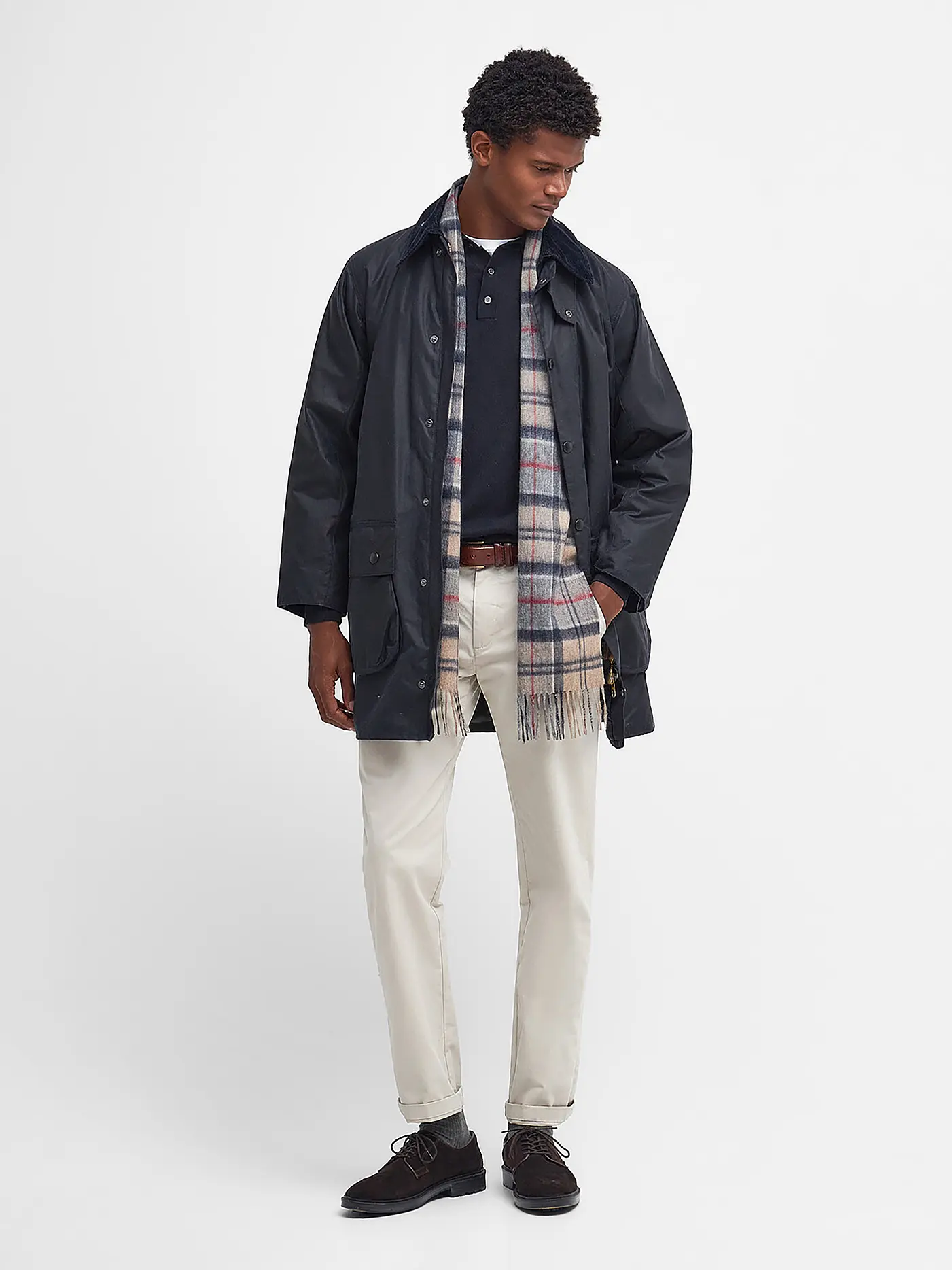 BARBOUR | Schal | beige