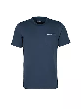 BARBOUR | T-Shirt LANGDON | dunkelblau