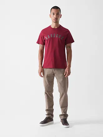 BARBOUR | T-Shirt | rot