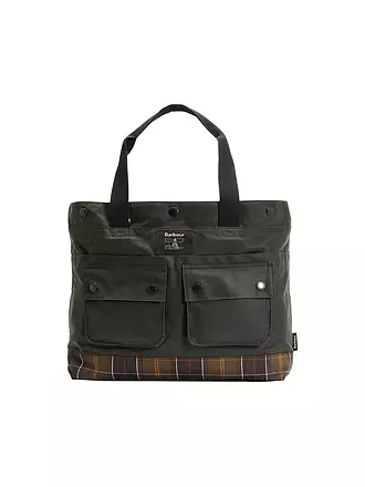 BARBOUR | Tasche - Tote Bag FIELD WAX | olive