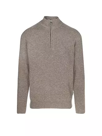 BARBOUR | Troyer Pullover HOLDIN | dunkelrot