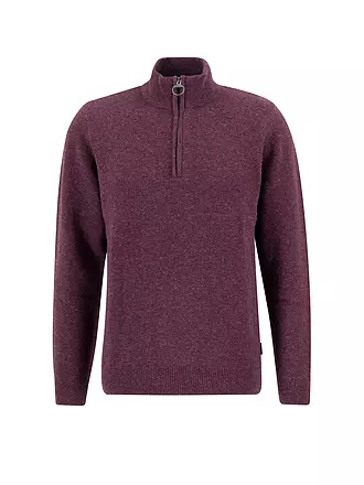 BARBOUR | Troyer Pullover HOLDIN | dunkelrot