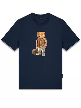 BARON FILOU | T-Shirt  THE FIRST CLASS FLYER | blau